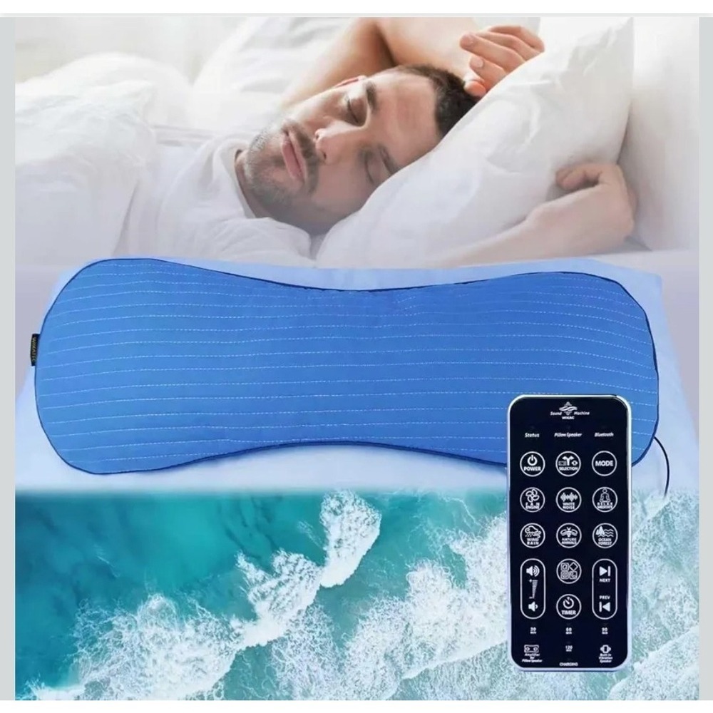 Wikac Bluetooth Soft Pillow Speaker for Sleeping, HQ Amplified Audio, 50hr
